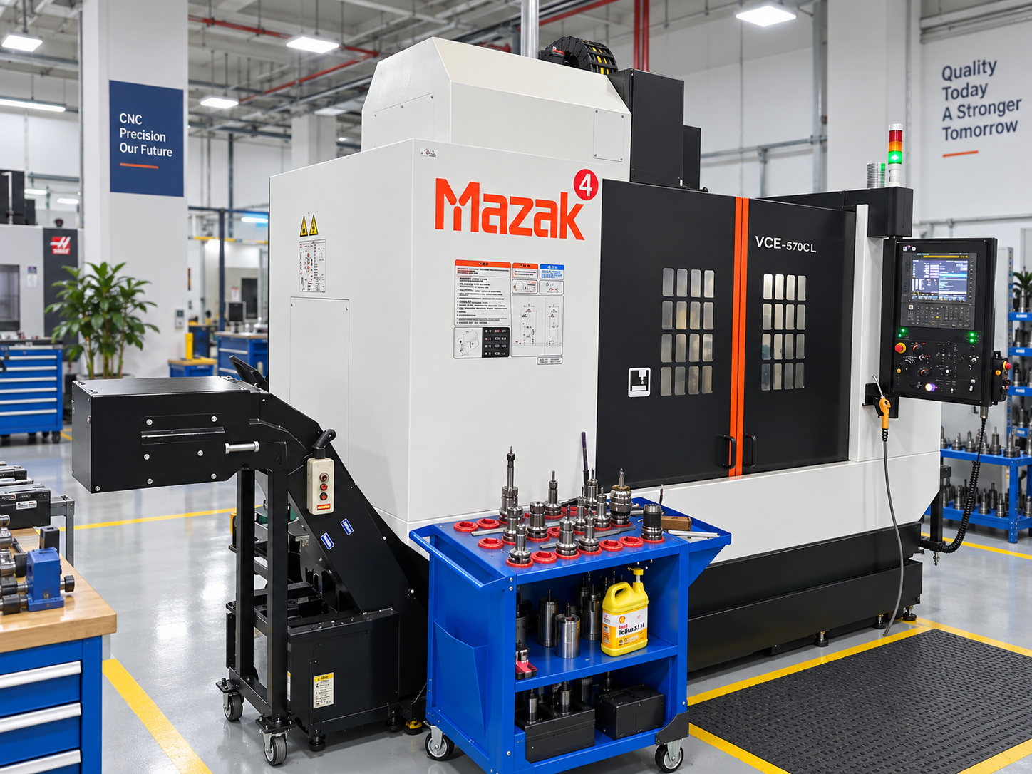 The Cutter-Feature Evidence Board showing milling tool parameters