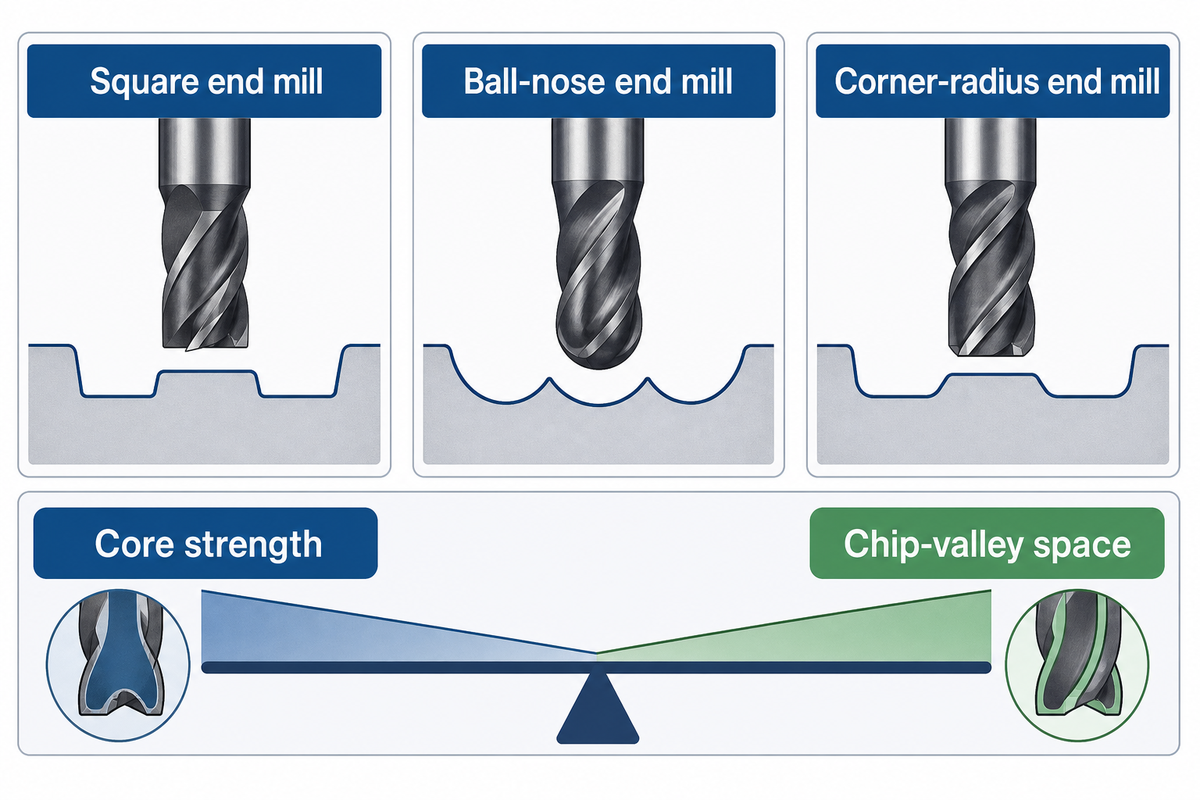 End Mill Profiles for Pockets, Shoulders, and 3D Contours — Shanghai Zhenling Hardware Co., Ltd.
