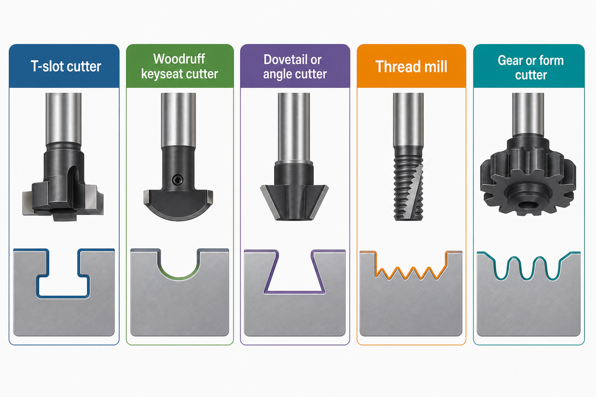Slot, Keyseat, Angle, Thread, and Gear Cutters — Shanghai Zhenling Hardware Co., Ltd.